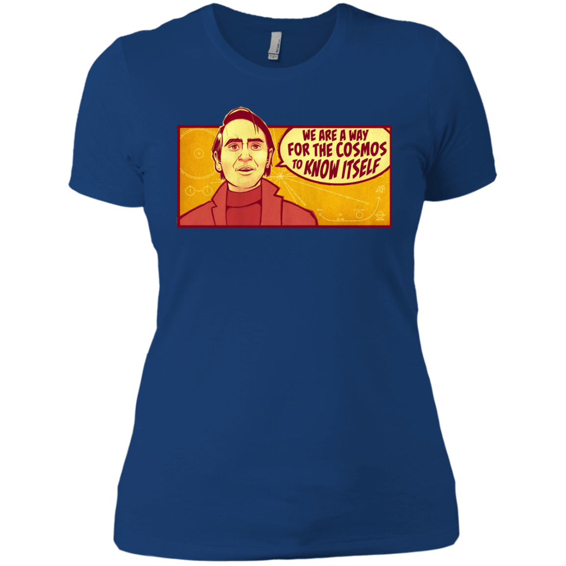 T-Shirts Royal / X-Small SAGAN Cosmos Women's Premium T-Shirt