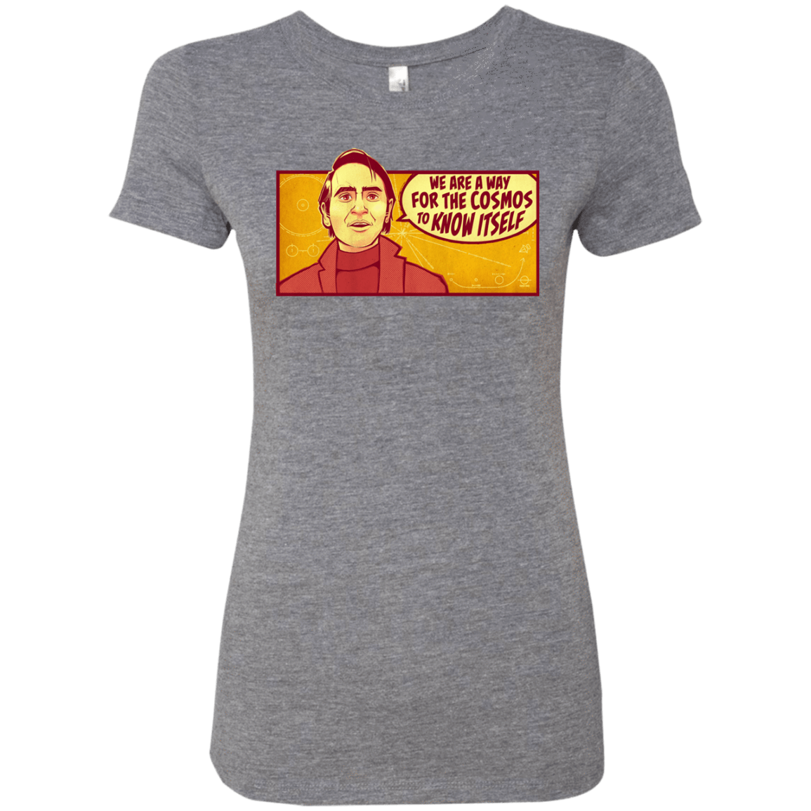 T-Shirts Premium Heather / S SAGAN Cosmos Women's Triblend T-Shirt