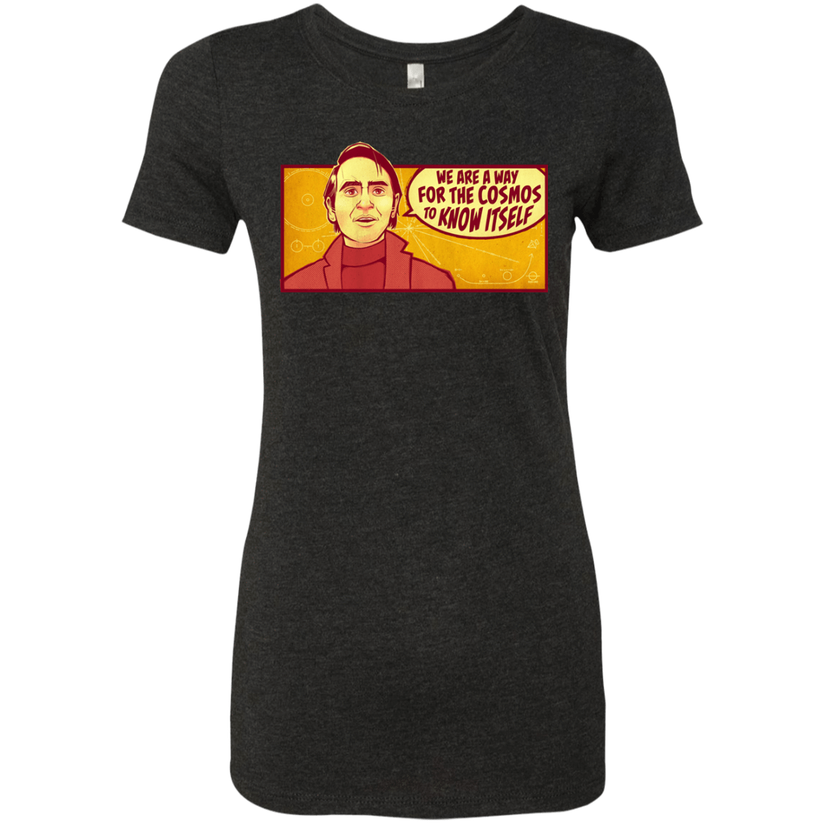 T-Shirts Vintage Black / S SAGAN Cosmos Women's Triblend T-Shirt