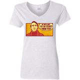 T-Shirts White / S SAGAN Cosmos Women's V-Neck T-Shirt
