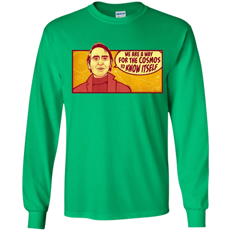 T-Shirts Irish Green / YS SAGAN Cosmos Youth Long Sleeve T-Shirt