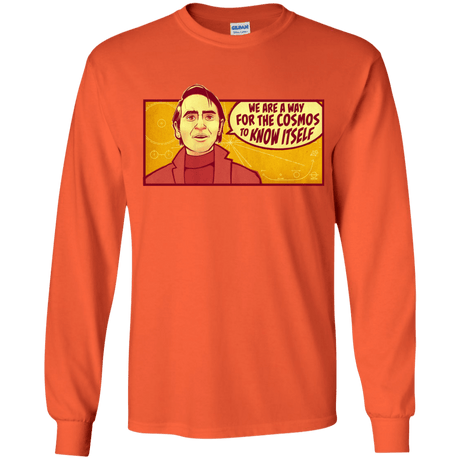 T-Shirts Orange / YS SAGAN Cosmos Youth Long Sleeve T-Shirt