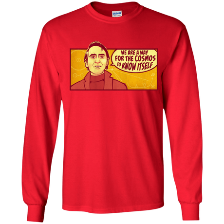 T-Shirts Red / YS SAGAN Cosmos Youth Long Sleeve T-Shirt