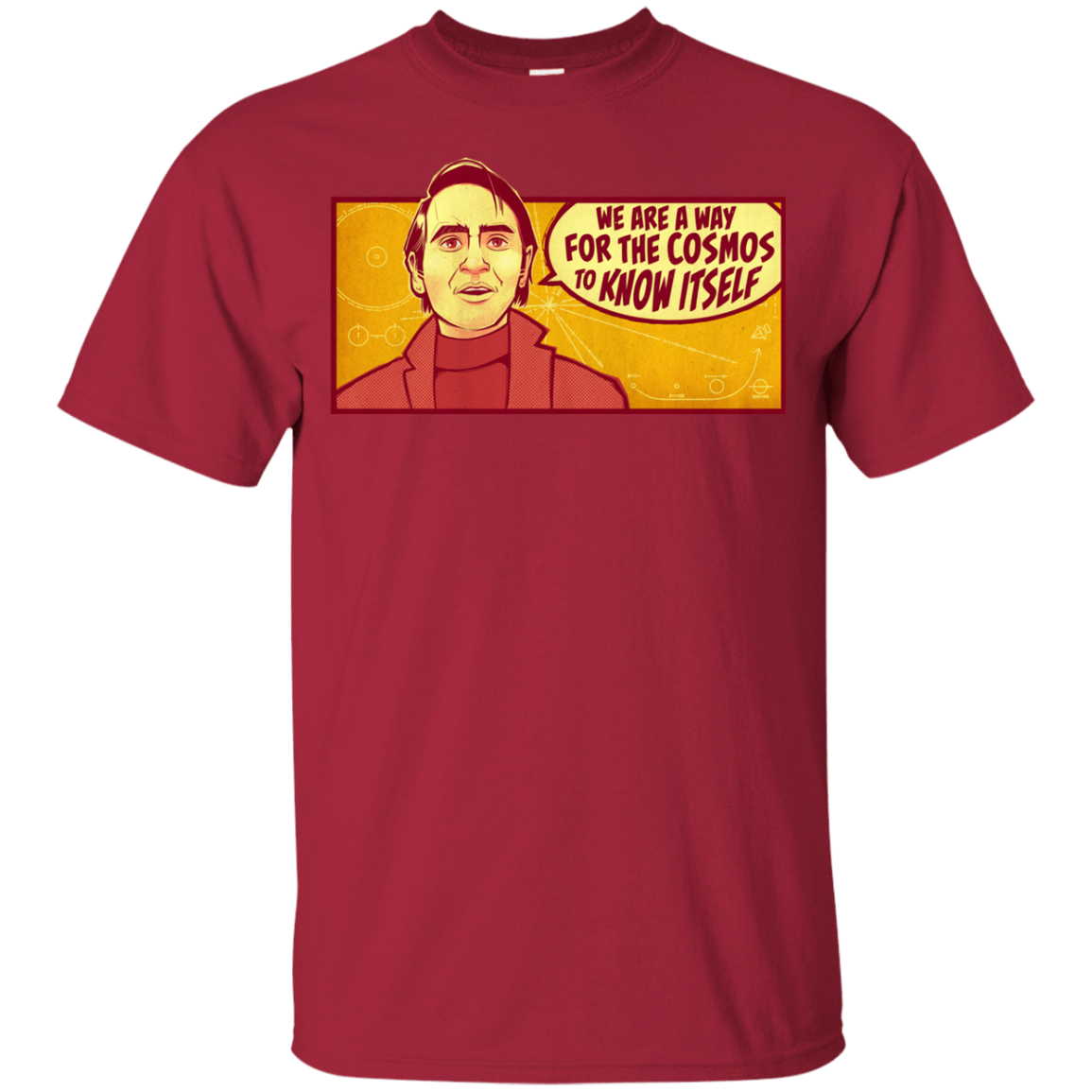 T-Shirts Cardinal / YXS SAGAN Cosmos Youth T-Shirt