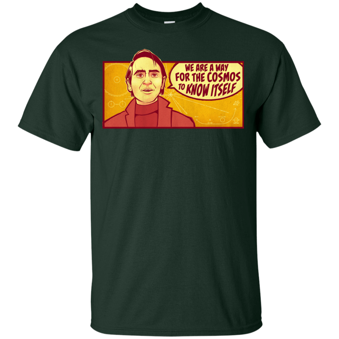 T-Shirts Forest / YXS SAGAN Cosmos Youth T-Shirt