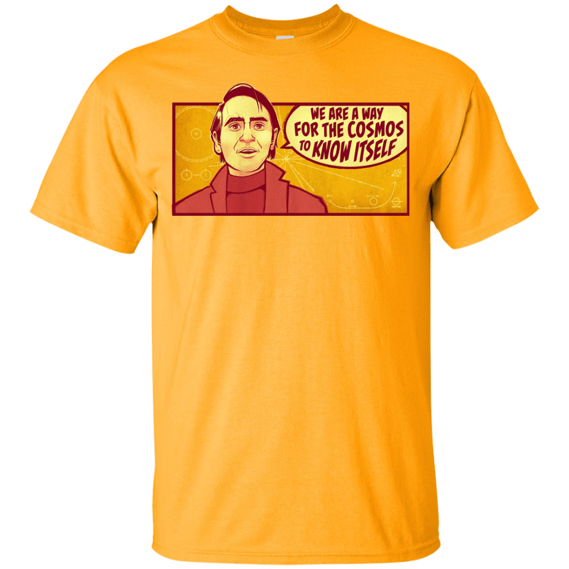 T-Shirts Gold / YXS SAGAN Cosmos Youth T-Shirt