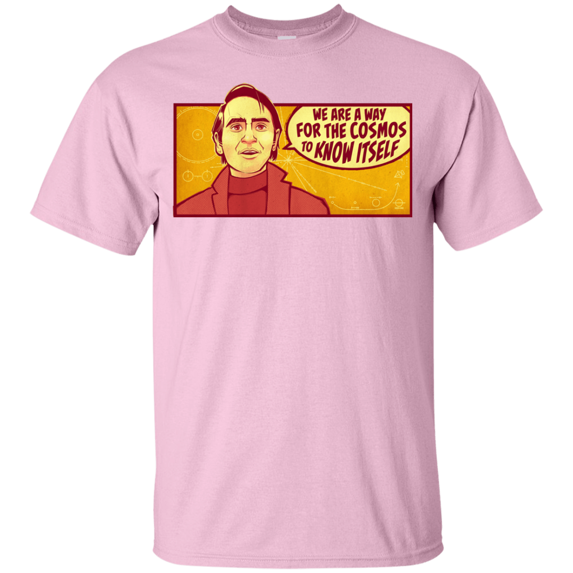 T-Shirts Light Pink / YXS SAGAN Cosmos Youth T-Shirt