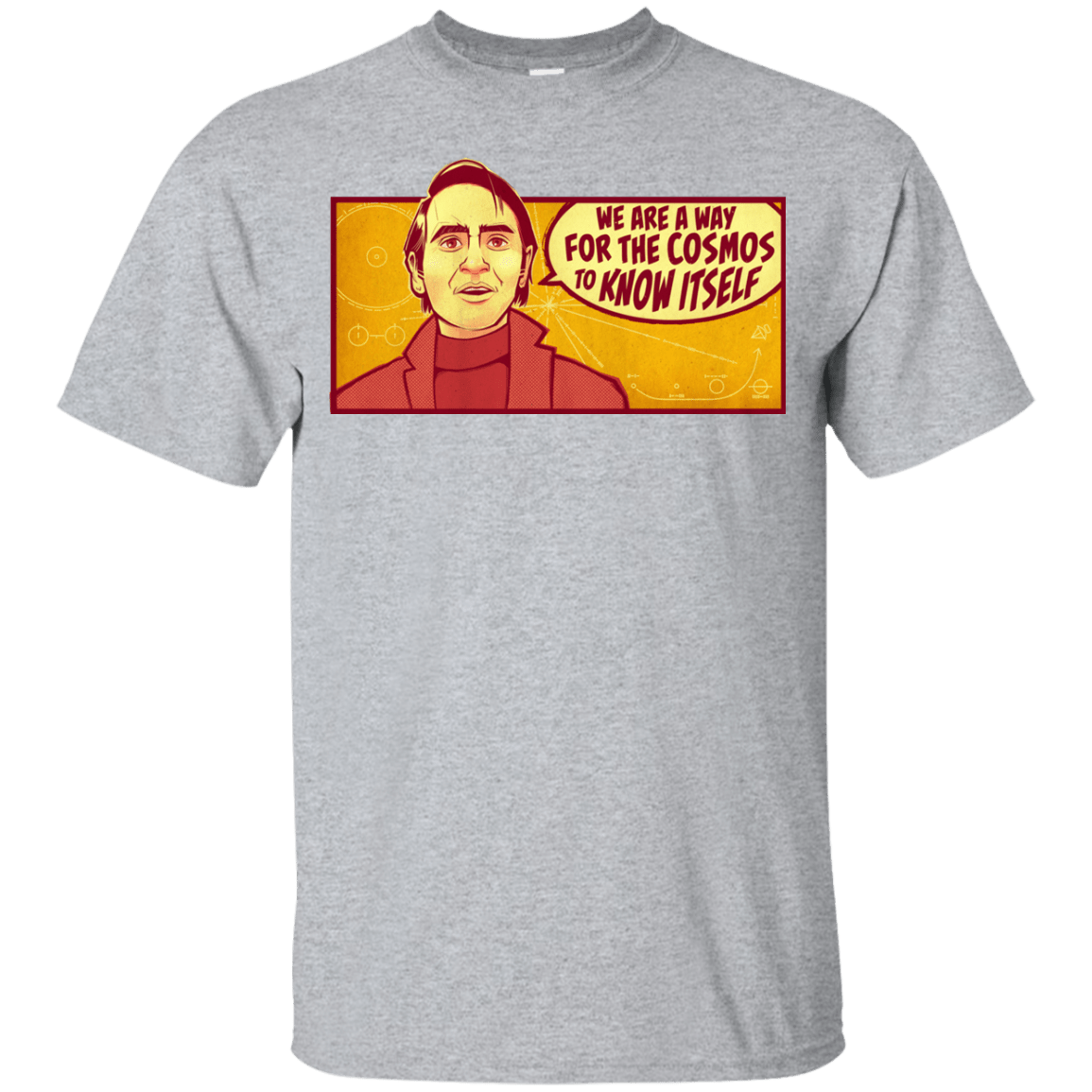 T-Shirts Sport Grey / YXS SAGAN Cosmos Youth T-Shirt