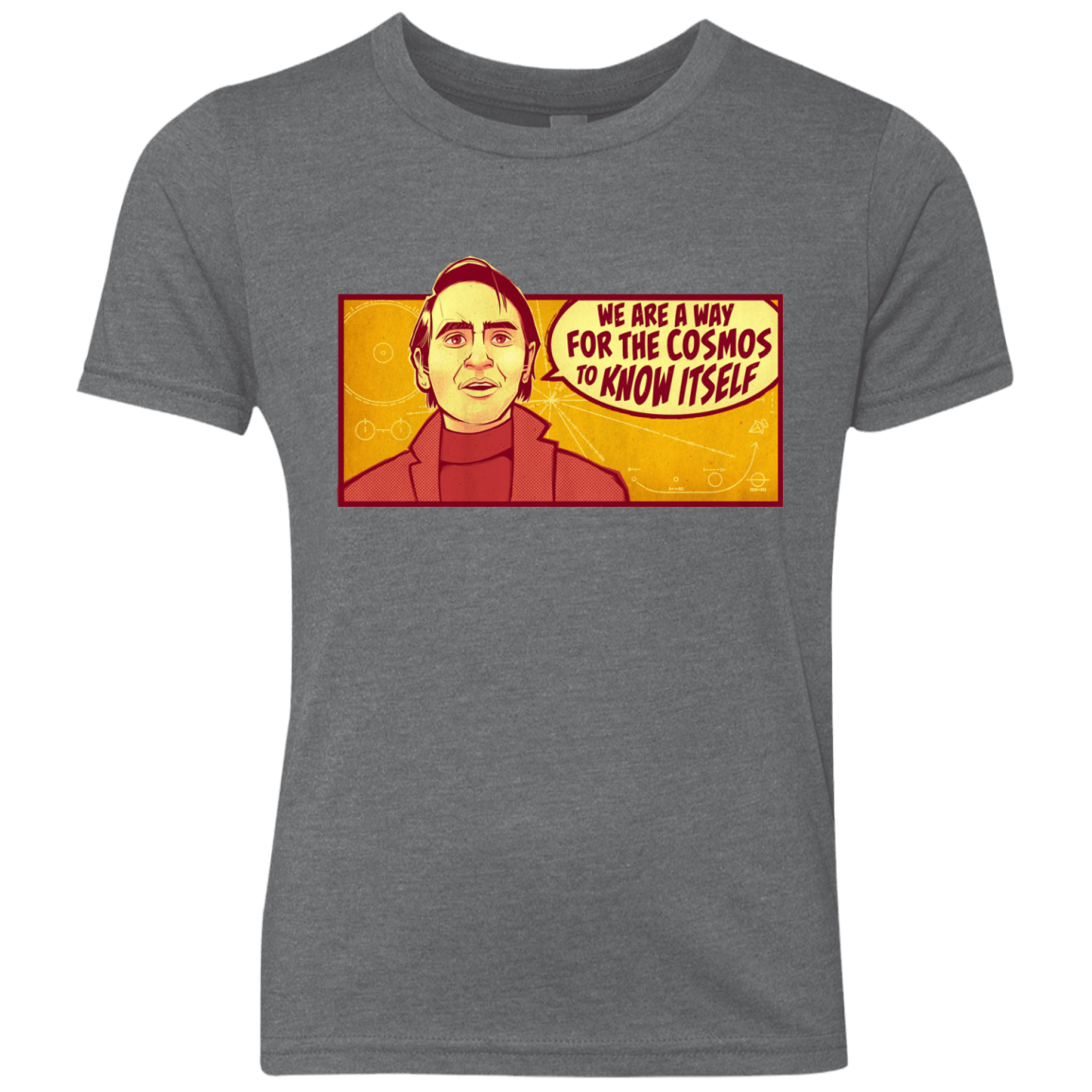 T-Shirts Premium Heather / YXS SAGAN Cosmos Youth Triblend T-Shirt