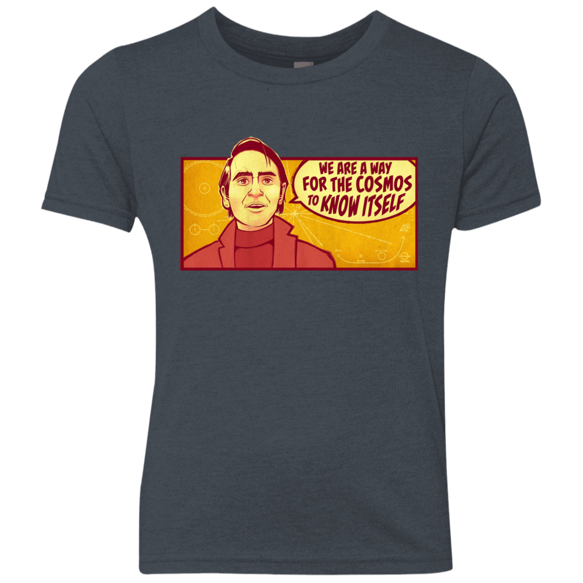 T-Shirts Vintage Navy / YXS SAGAN Cosmos Youth Triblend T-Shirt