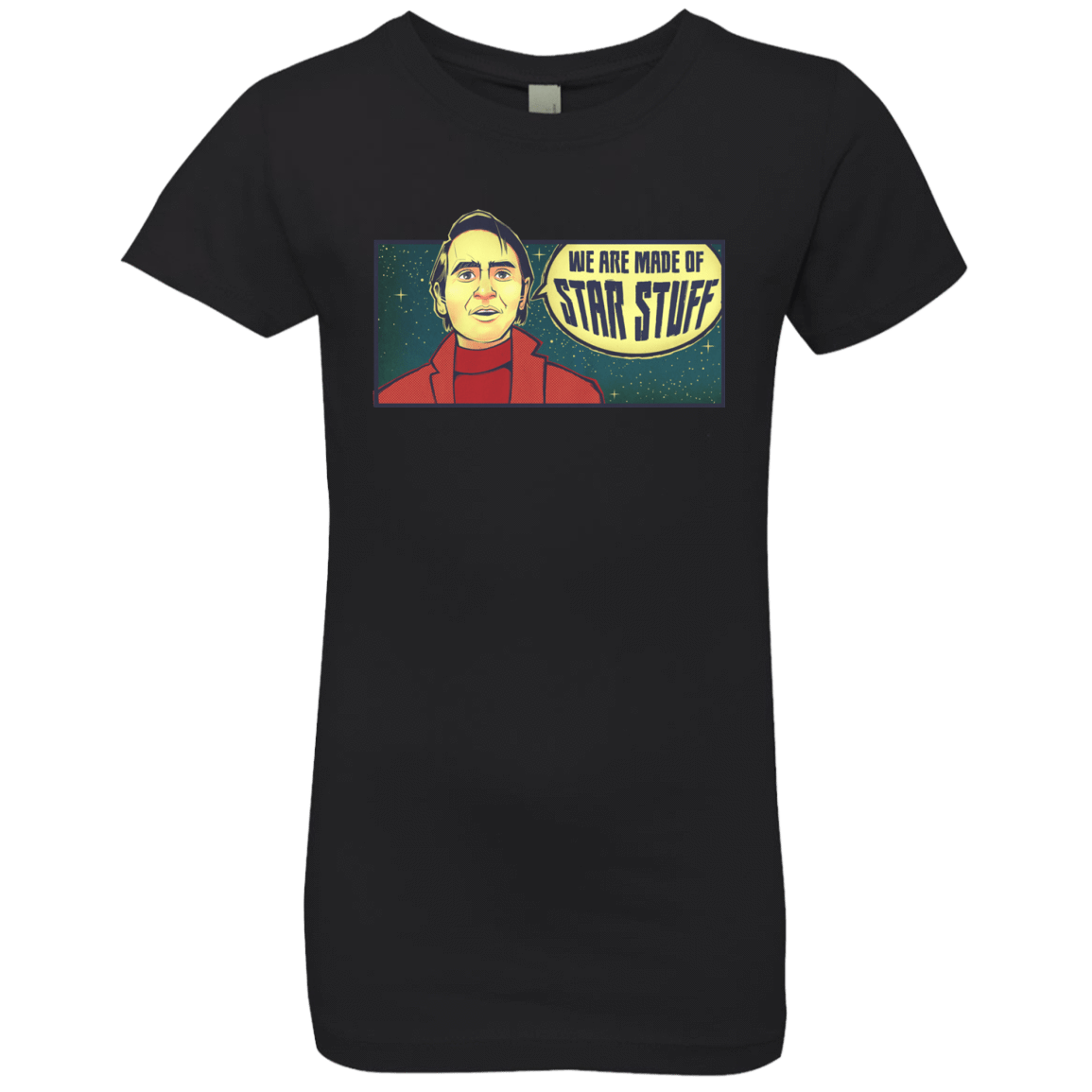 T-Shirts Black / YXS SAGAN Star Stuff Girls Premium T-Shirt