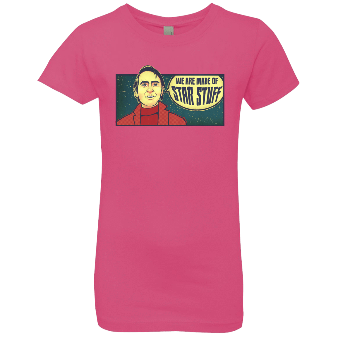 T-Shirts Hot Pink / YXS SAGAN Star Stuff Girls Premium T-Shirt