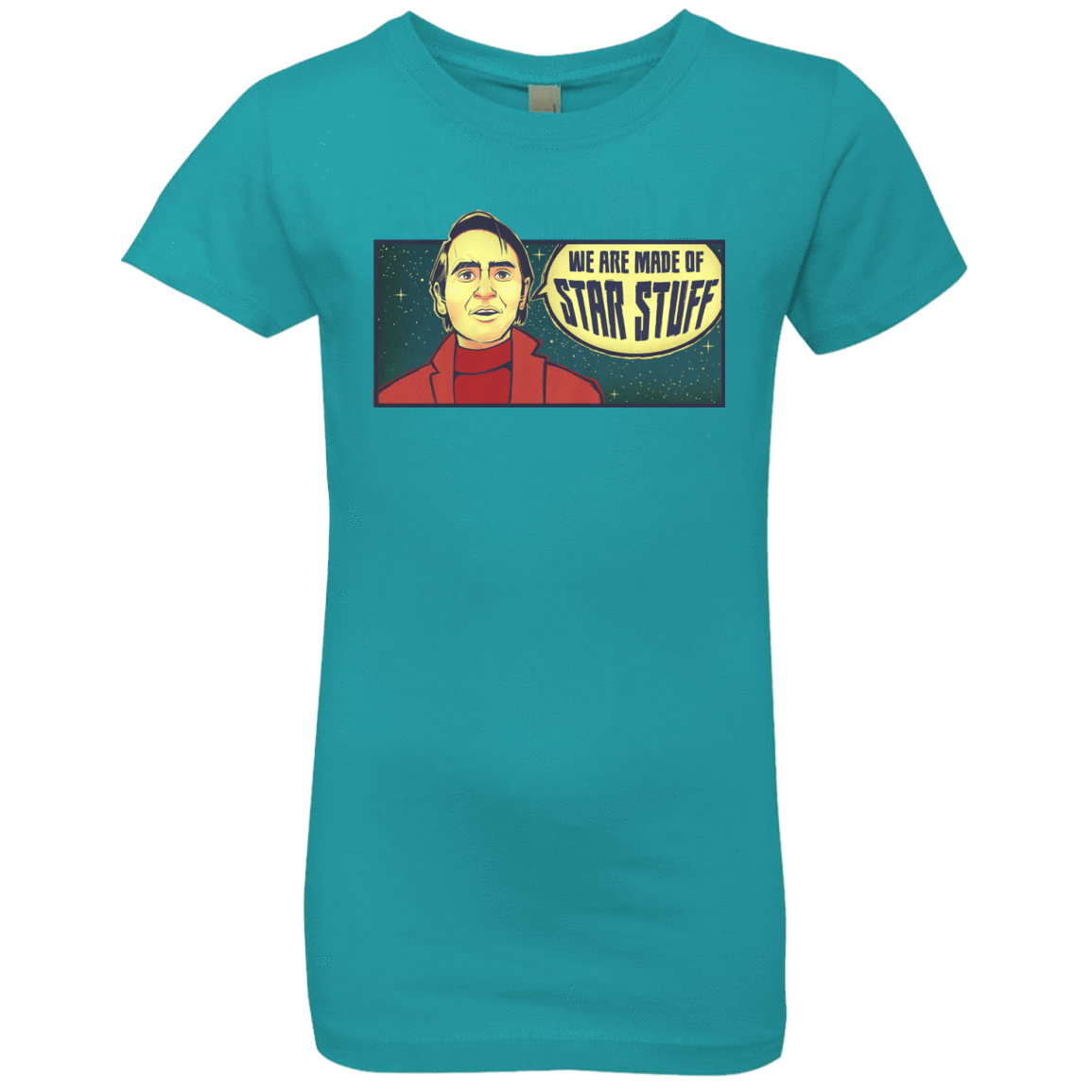 T-Shirts Tahiti Blue / YXS SAGAN Star Stuff Girls Premium T-Shirt