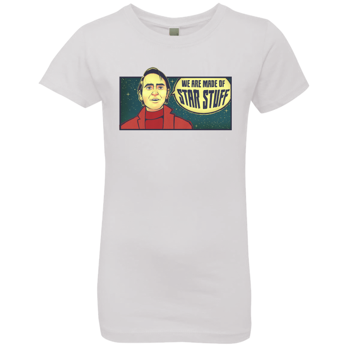 T-Shirts White / YXS SAGAN Star Stuff Girls Premium T-Shirt