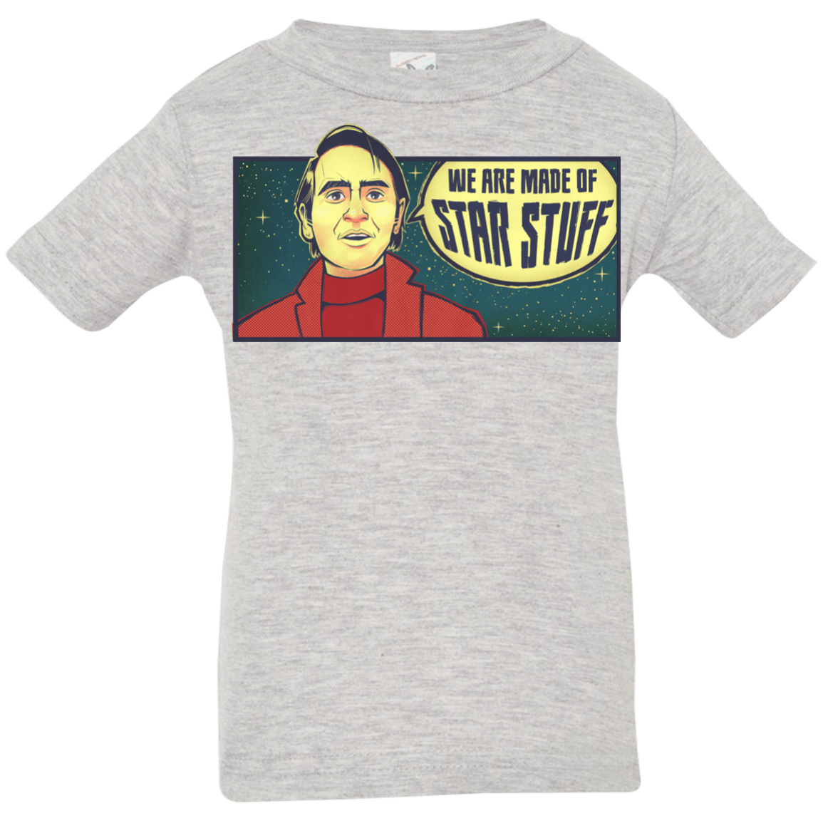 T-Shirts Heather Grey / 6 Months SAGAN Star Stuff Infant Premium T-Shirt