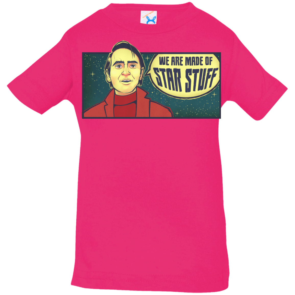 T-Shirts Hot Pink / 6 Months SAGAN Star Stuff Infant Premium T-Shirt