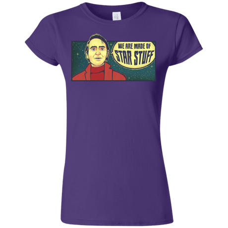 T-Shirts Purple / S SAGAN Star Stuff Junior Slimmer-Fit T-Shirt