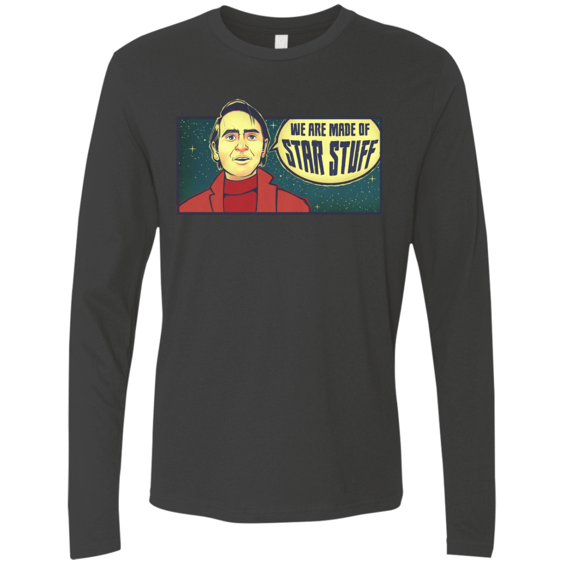 T-Shirts Heavy Metal / S SAGAN Star Stuff Men's Premium Long Sleeve