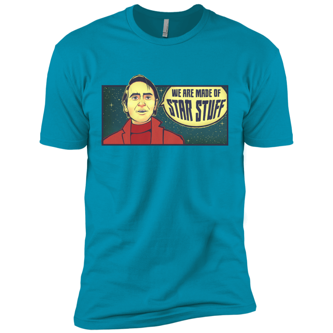 T-Shirts Turquoise / X-Small SAGAN Star Stuff Men's Premium T-Shirt