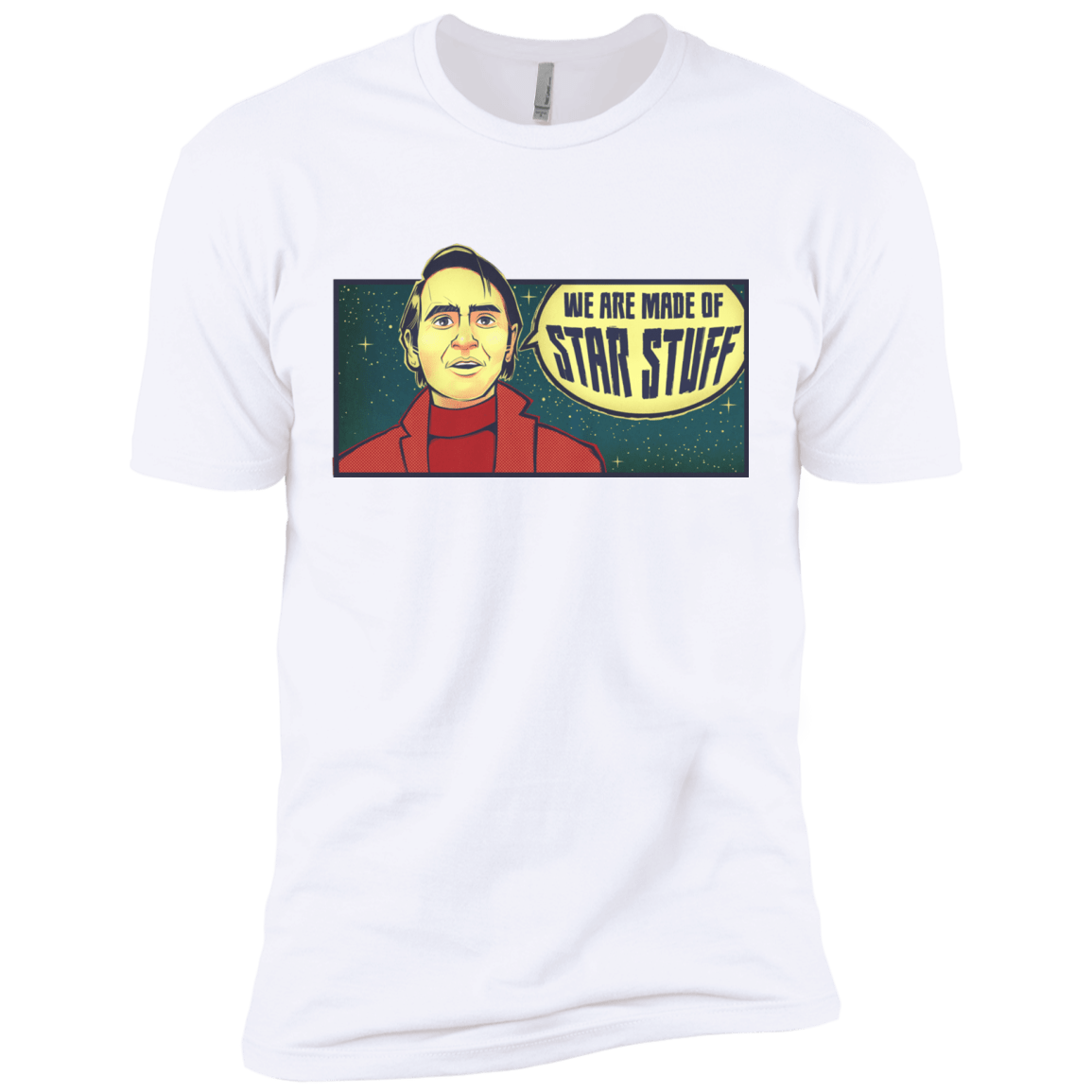 T-Shirts White / X-Small SAGAN Star Stuff Men's Premium T-Shirt