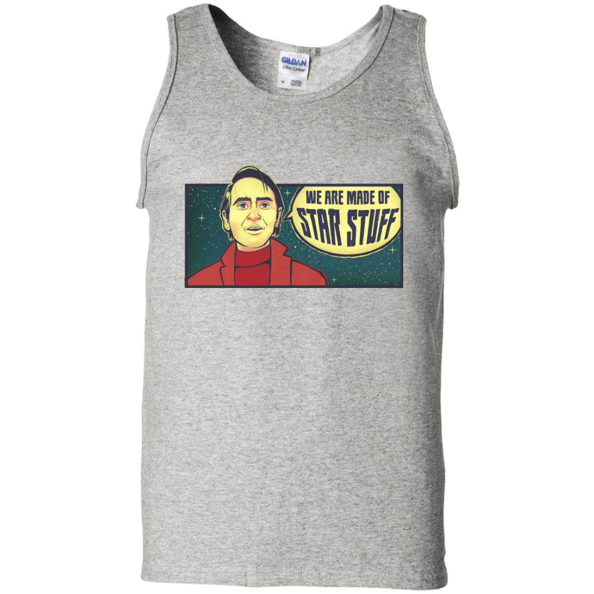 T-Shirts Ash / S SAGAN Star Stuff Men's Tank Top