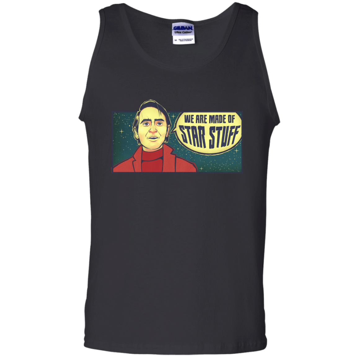 T-Shirts Black / S SAGAN Star Stuff Men's Tank Top