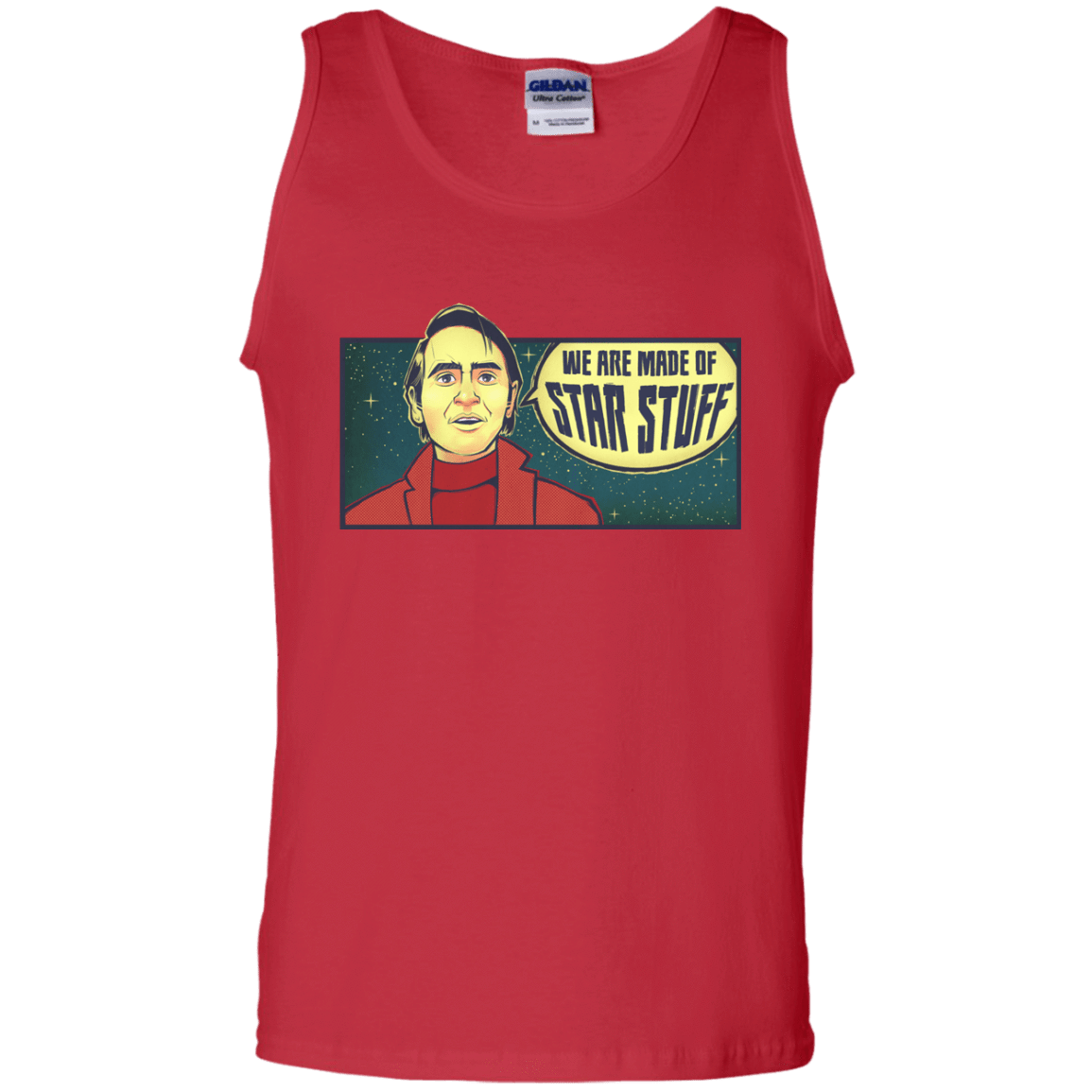T-Shirts Red / S SAGAN Star Stuff Men's Tank Top