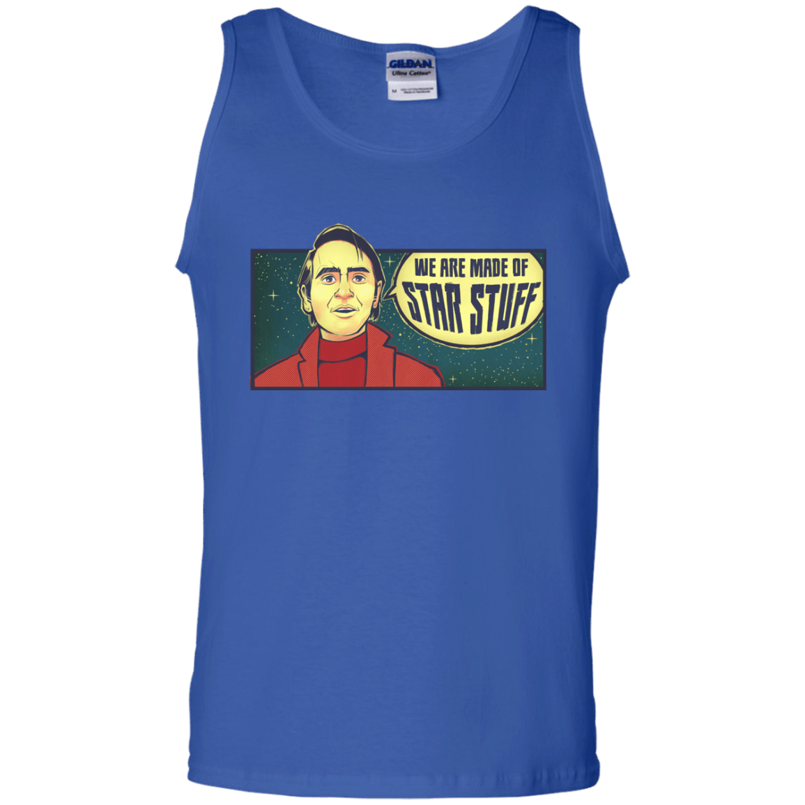 T-Shirts Royal / S SAGAN Star Stuff Men's Tank Top
