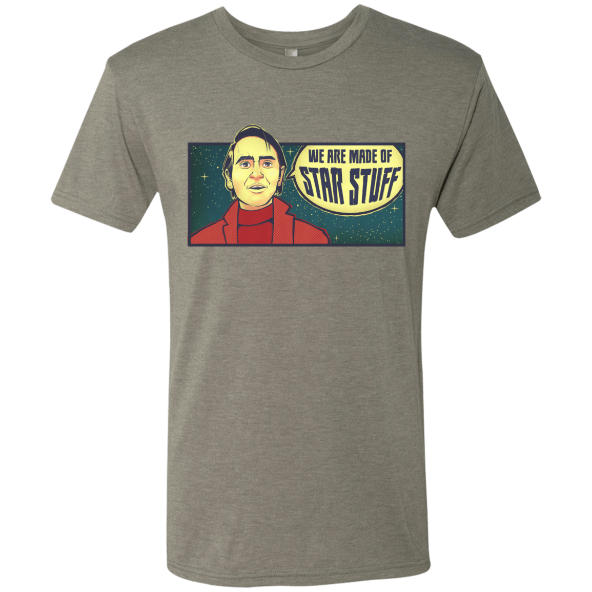 T-Shirts Venetian Grey / S SAGAN Star Stuff Men's Triblend T-Shirt