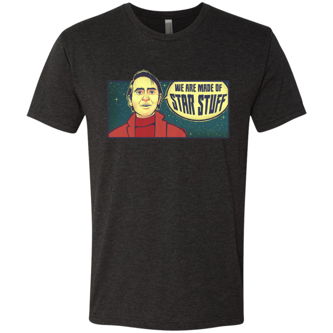 T-Shirts Vintage Black / S SAGAN Star Stuff Men's Triblend T-Shirt