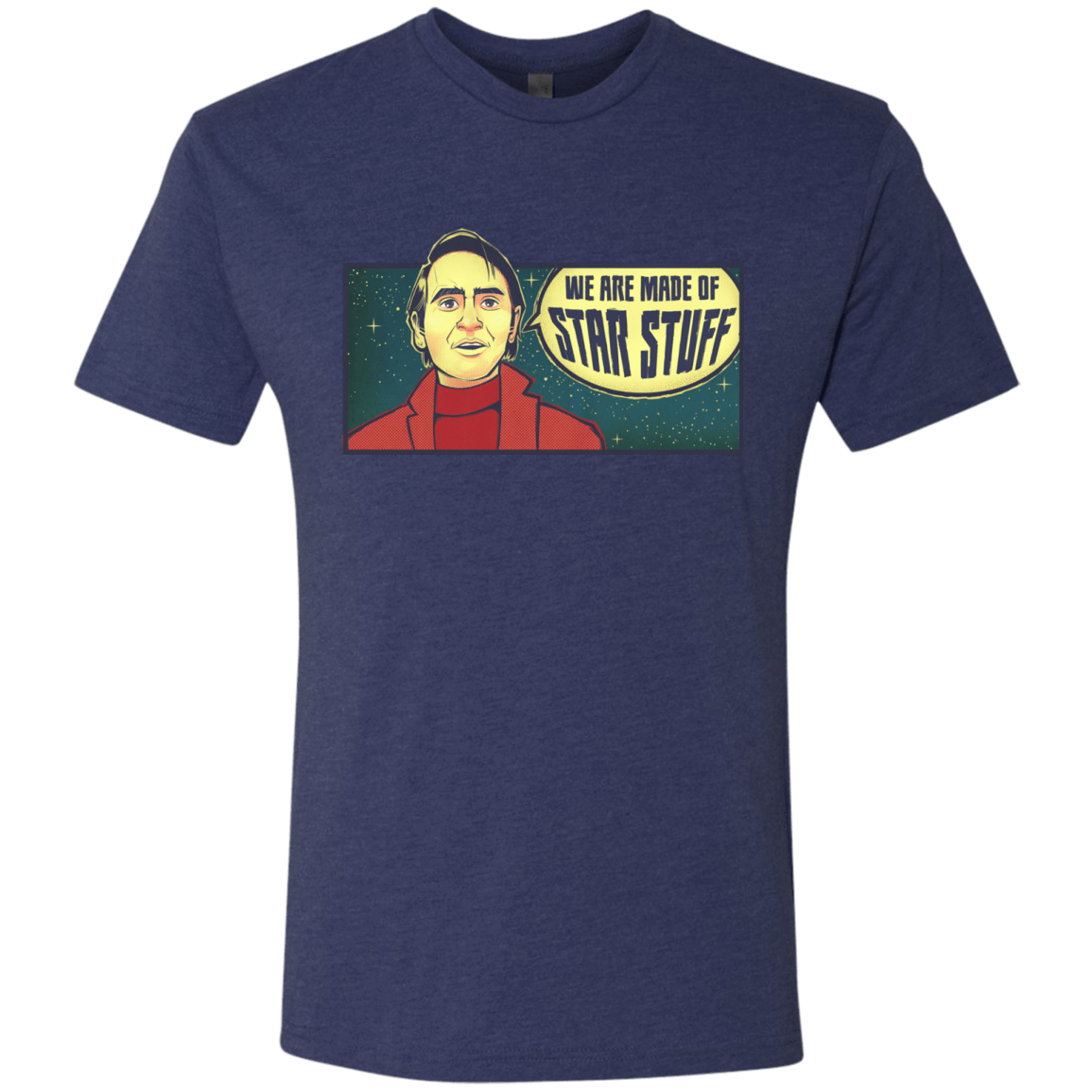 T-Shirts Vintage Navy / S SAGAN Star Stuff Men's Triblend T-Shirt