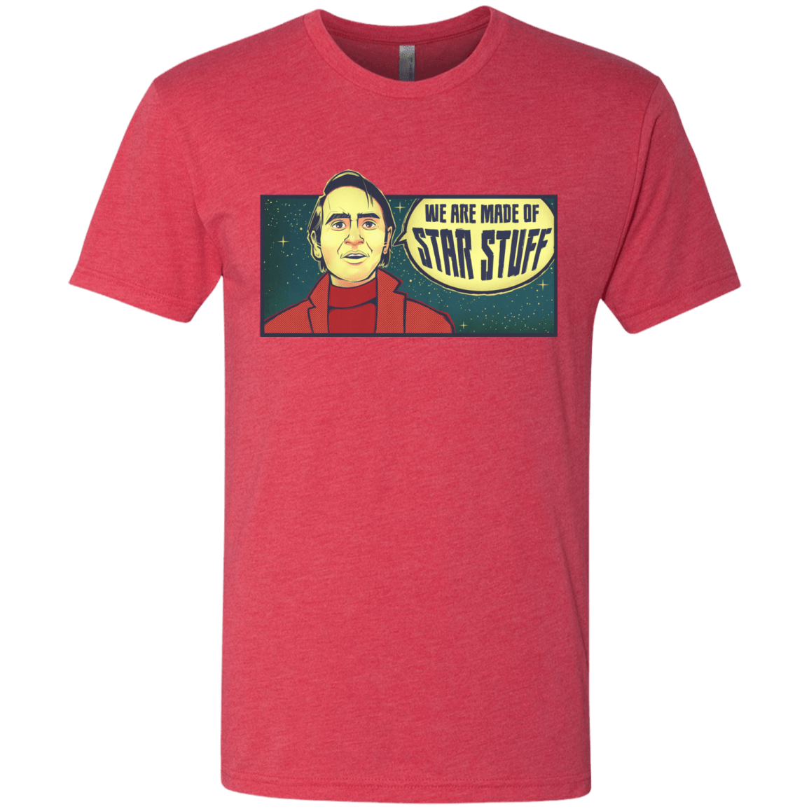 T-Shirts Vintage Red / S SAGAN Star Stuff Men's Triblend T-Shirt