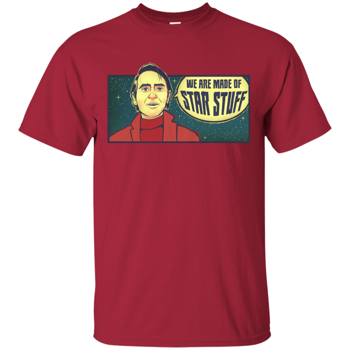 T-Shirts Cardinal / S SAGAN Star Stuff T-Shirt