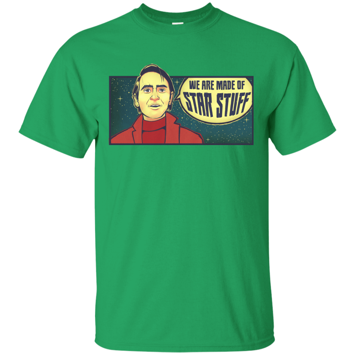 T-Shirts Irish Green / S SAGAN Star Stuff T-Shirt