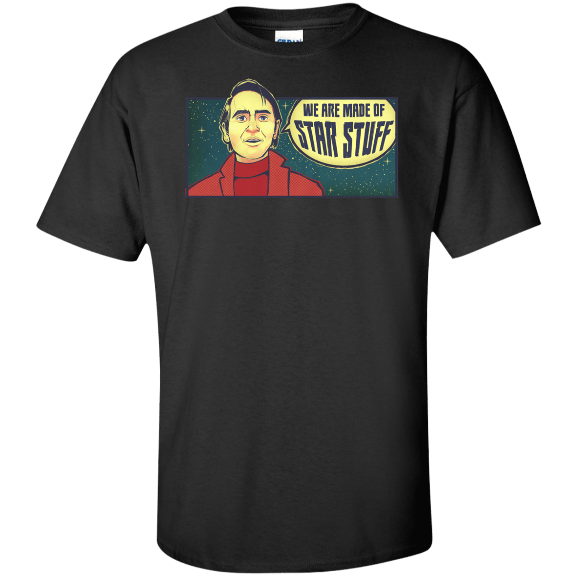 T-Shirts Black / XLT SAGAN Star Stuff Tall T-Shirt