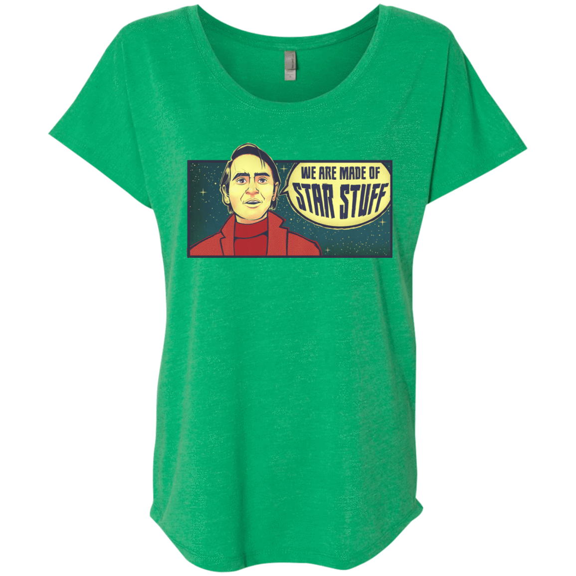 T-Shirts Envy / X-Small SAGAN Star Stuff Triblend Dolman Sleeve