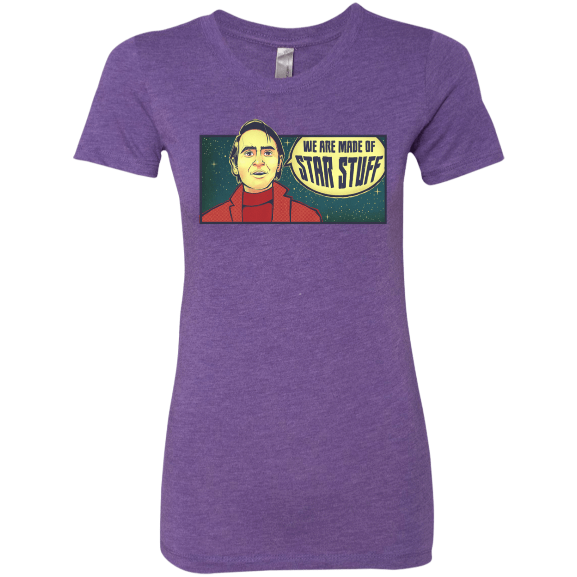 T-Shirts Purple Rush / S SAGAN Star Stuff Women's Triblend T-Shirt