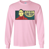 T-Shirts Light Pink / YS SAGAN Star Stuff Youth Long Sleeve T-Shirt
