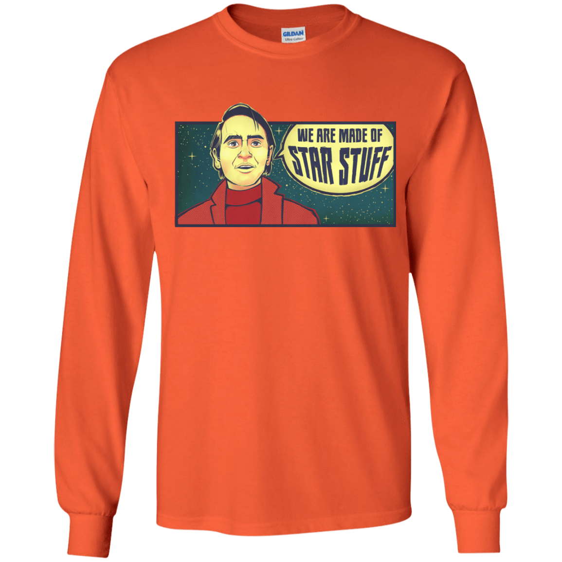 T-Shirts Orange / YS SAGAN Star Stuff Youth Long Sleeve T-Shirt
