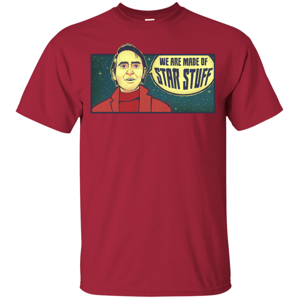 T-Shirts Cardinal / YXS SAGAN Star Stuff Youth T-Shirt