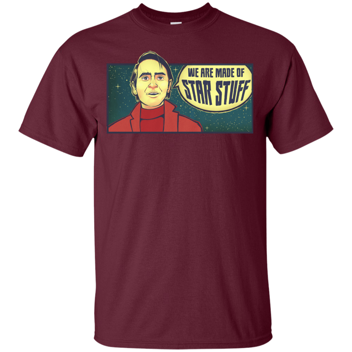 T-Shirts Maroon / YXS SAGAN Star Stuff Youth T-Shirt