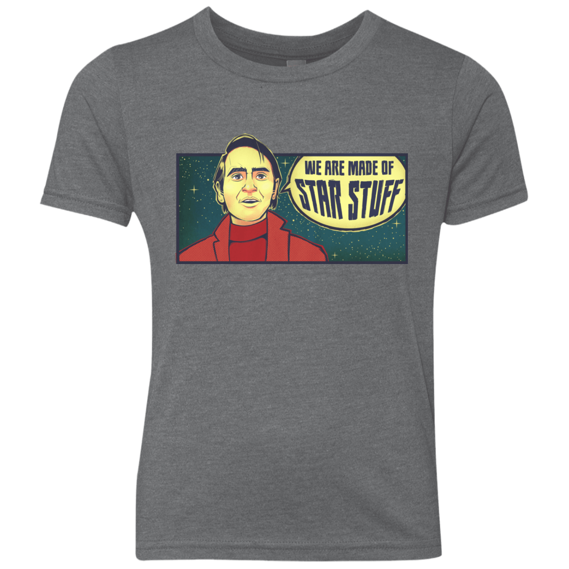 T-Shirts Premium Heather / YXS SAGAN Star Stuff Youth Triblend T-Shirt