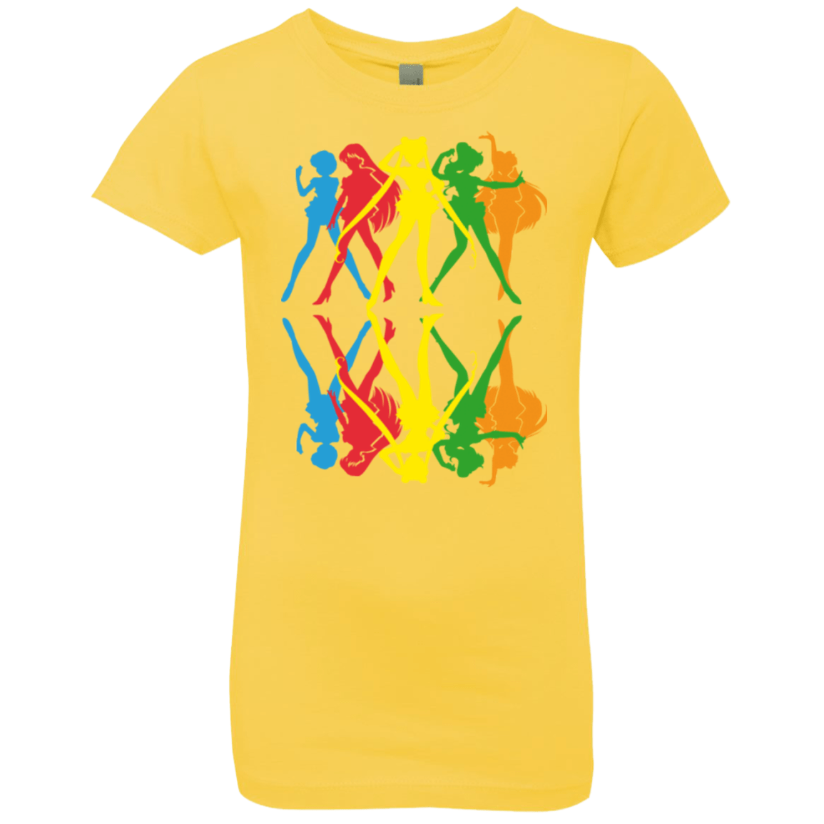 T-Shirts Vibrant Yellow / YXS Sailor Mirror Girls Premium T-Shirt