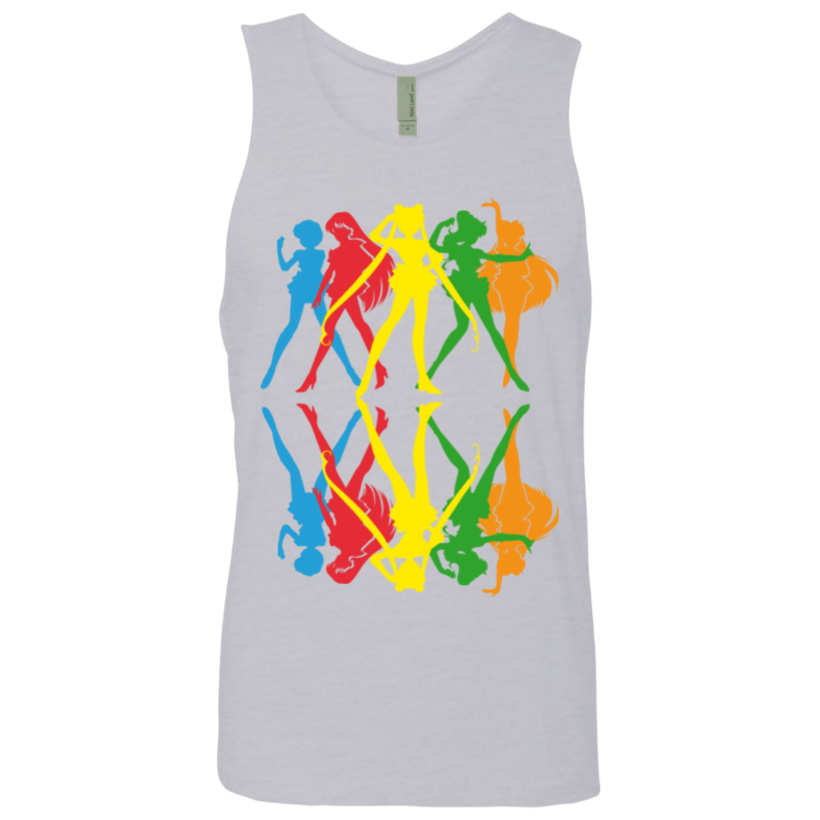 T-Shirts Heather Grey / Small Sailor Mirror Men's Premium Tank Top