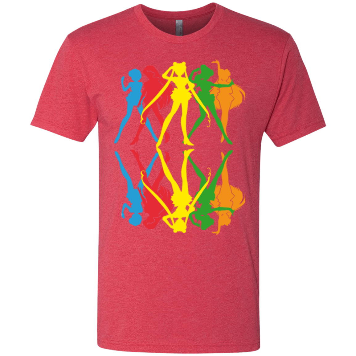 T-Shirts Vintage Red / Small Sailor Mirror Men's Triblend T-Shirt