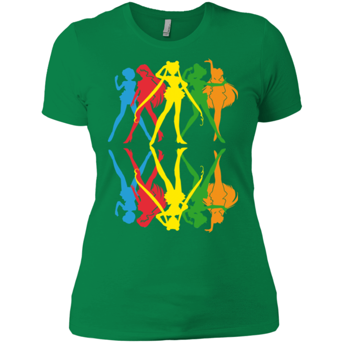 T-Shirts Kelly Green / X-Small Sailor Mirror Women's Premium T-Shirt