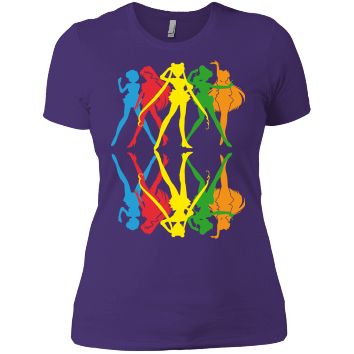 T-Shirts Purple / X-Small Sailor Mirror Women's Premium T-Shirt