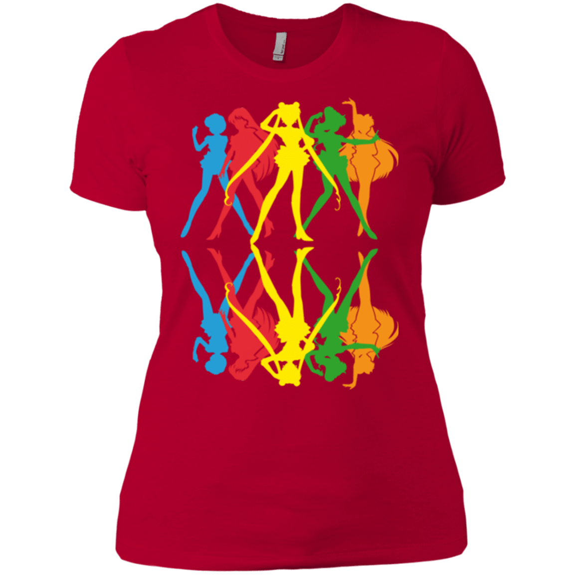 T-Shirts Red / X-Small Sailor Mirror Women's Premium T-Shirt