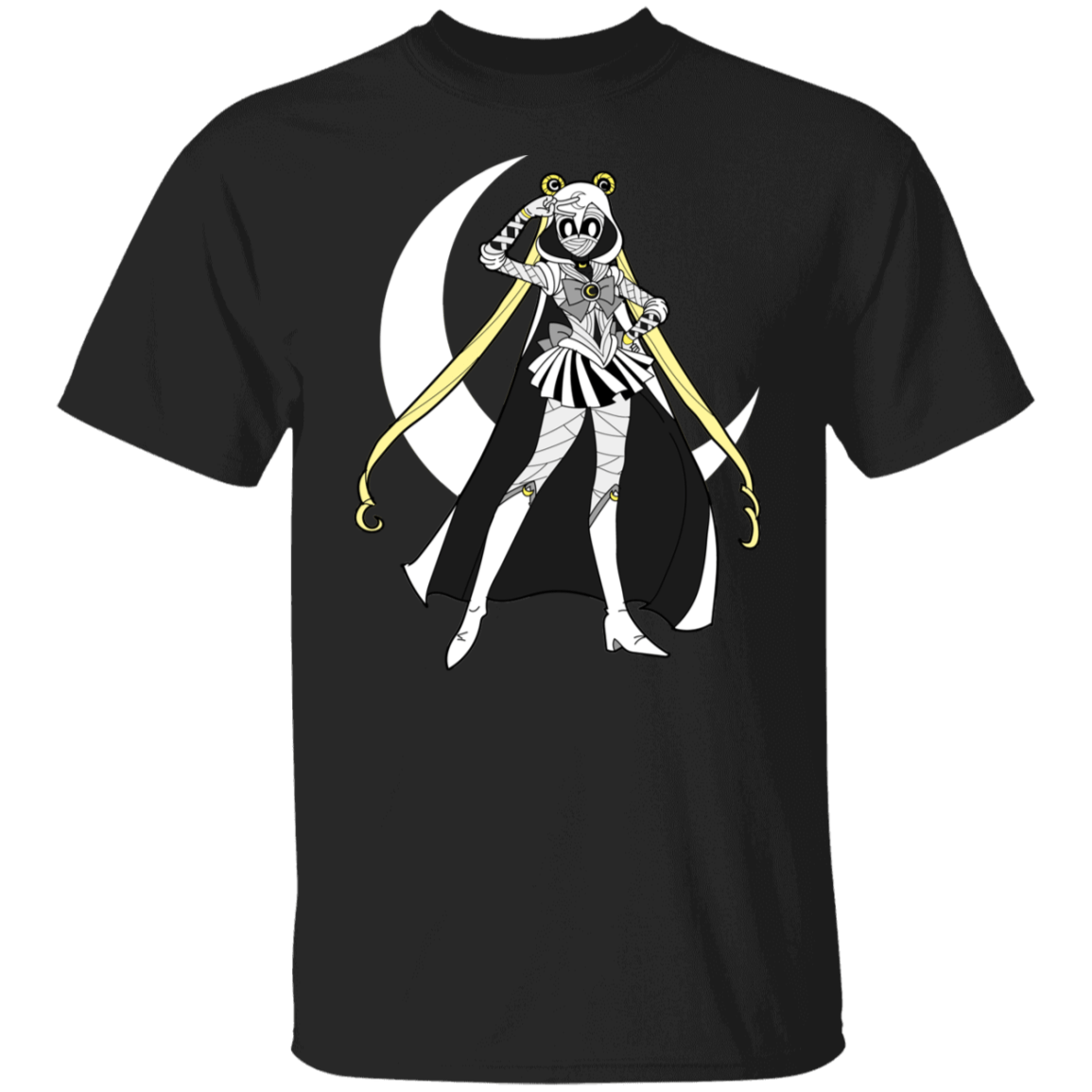 T-Shirts Black / S Sailor Moonknight T-Shirt