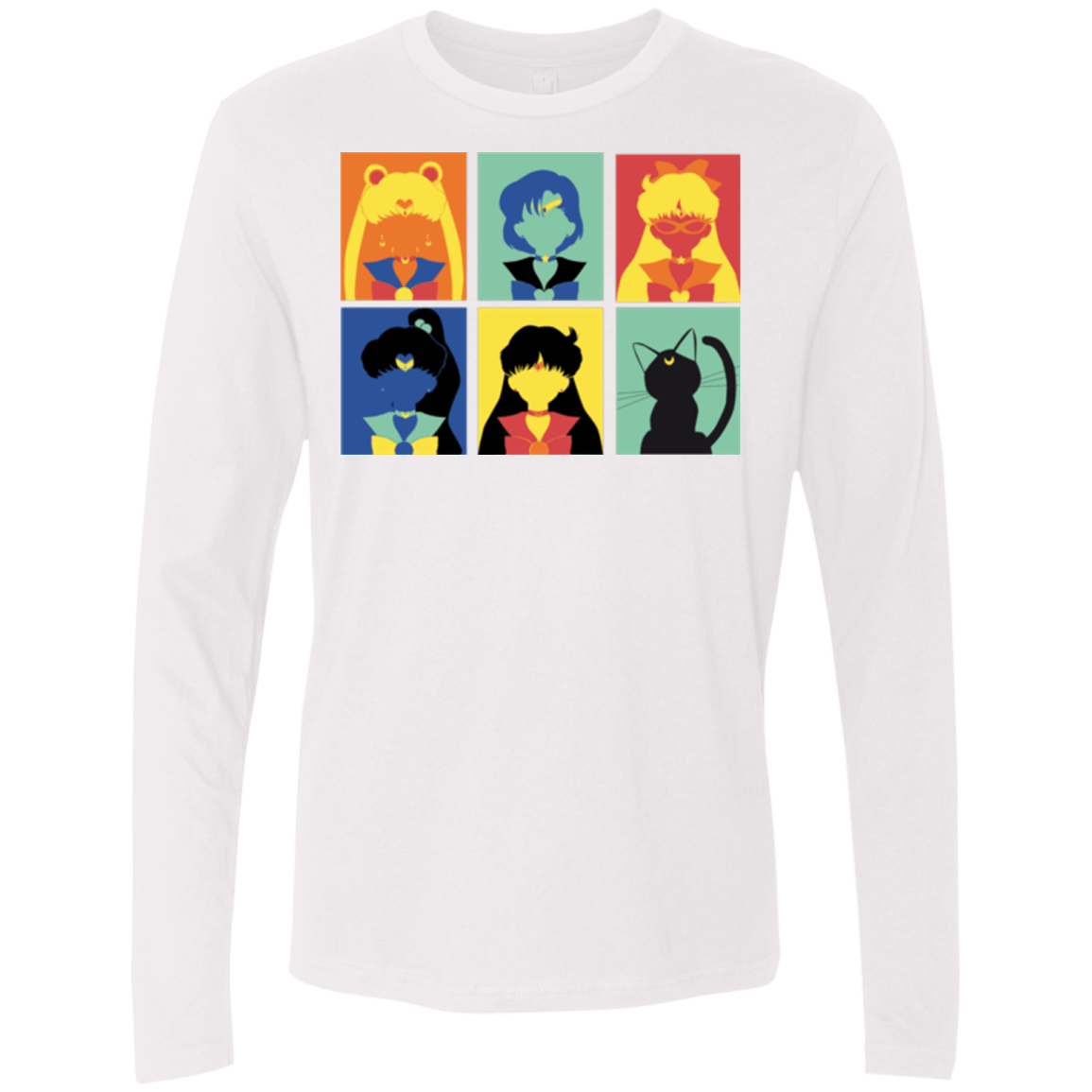 T-Shirts White / Small Sailor pop Men's Premium Long Sleeve